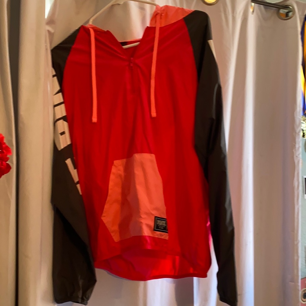Pink windbreaker